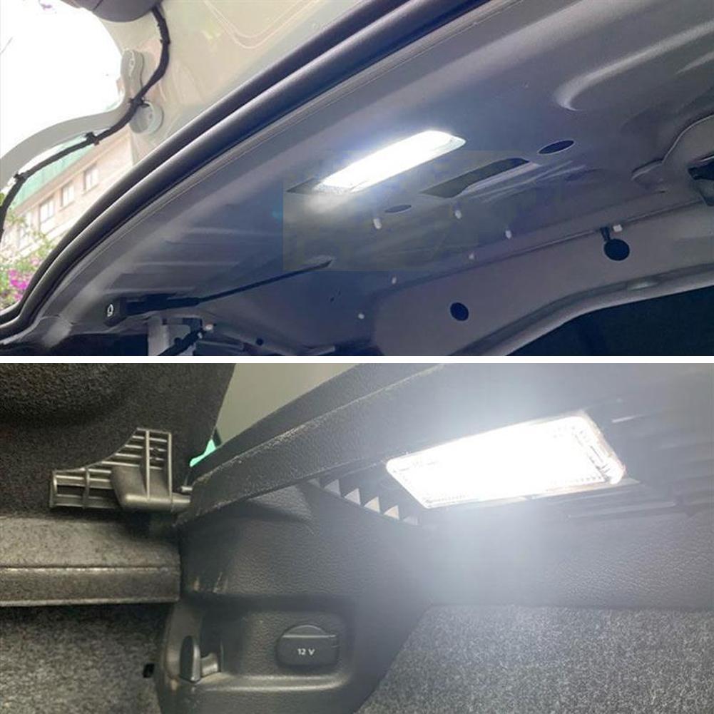 Car Interior LED Luggage Compartment Lamps Rear Trunk Boot Lights CC B6 B7 Golf 7 Scirocco Tiguan Touareg