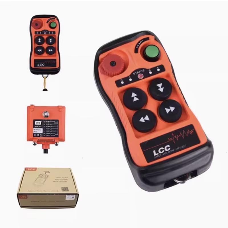 Remote Control Manufacturer Q404 Industrial Crane 433mhz Scissor Lift Push Button Hoist Universal Wireless Radio Remote Control оранжевый
