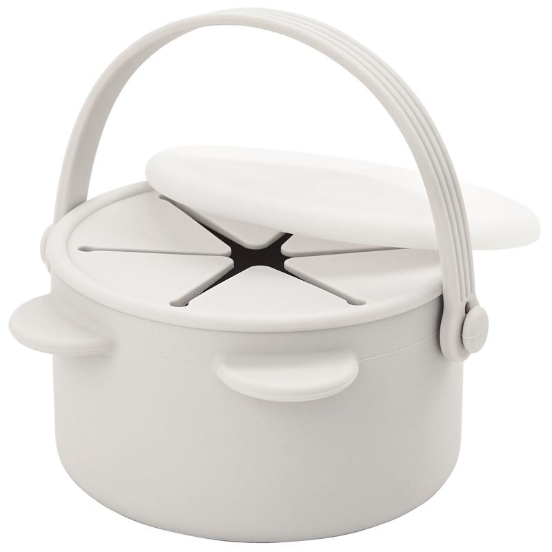 

Портативный контейнер для малышей, чашка для кормления, чашка для закусок для новорожденных, чашка для хранения закусок с крышкой, коробка для закусок для малышей