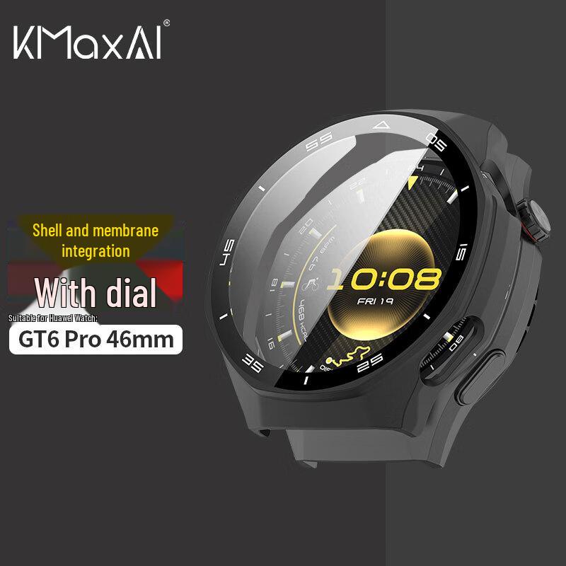 KMaxAI Hard Shell Case with Integrated Screen Protector for Huawei GT 6 Pro