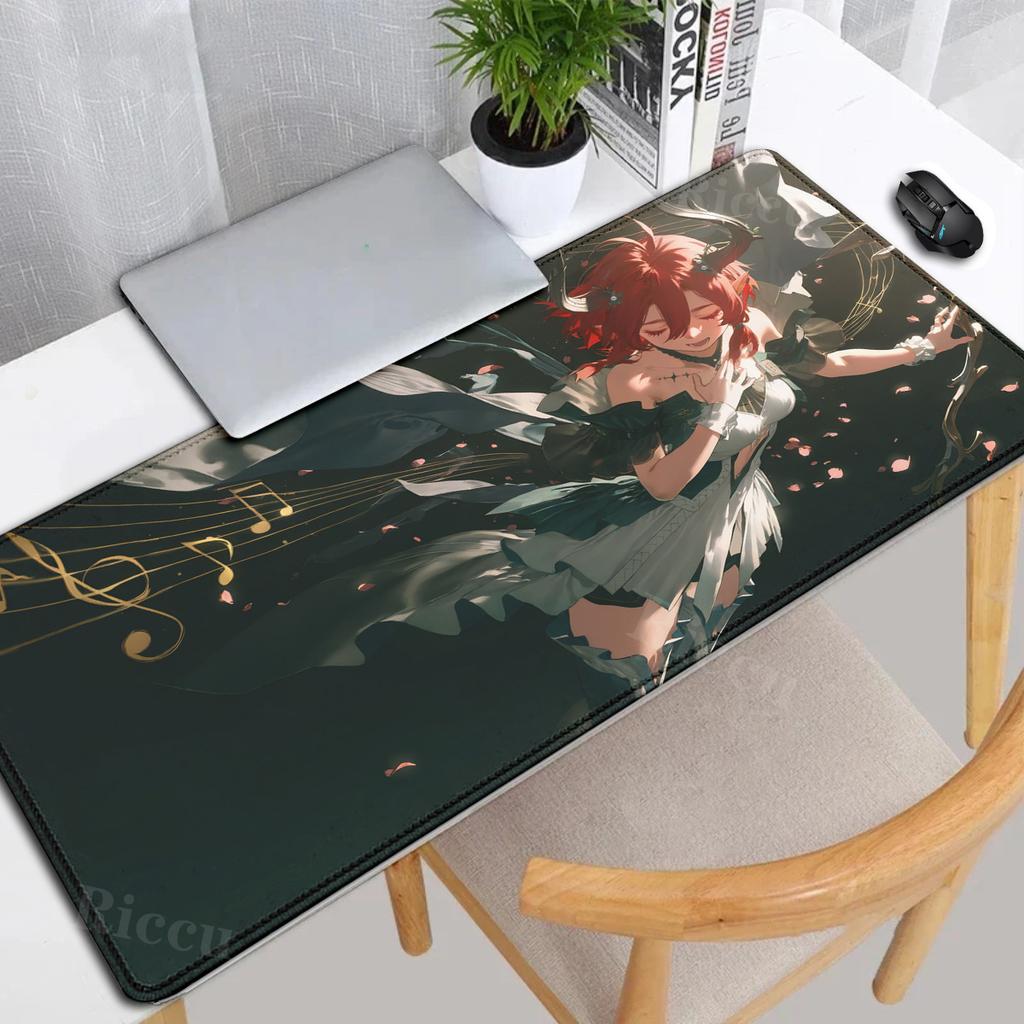PC Wuthering Waves CIACCONA Mouse Pad PC Parts XXL E-Sports Rug Keyboard Mouse stitch Mouse pad Desk Mats Gaming Accessories
