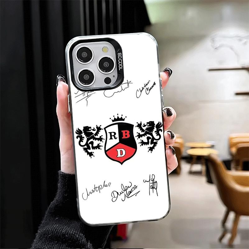 F-Fashion RBD R-Rebelde Soft Phone Case for iPhone 15 16 17 Pro Max 17Air 16E 14 Plus 13 12 Mini Shockproof Cover Back Shell