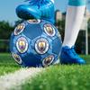 Manchester City Soccer Ball, Colorful, Suitable for All Ages, Machine-stitched, PVC Material, Competition Grade, Durable and High Bounce