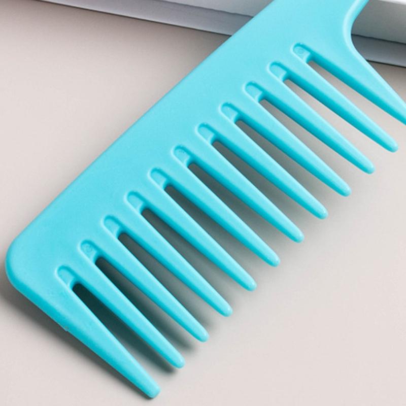 Wide Tooth Comb Detangling Hair Brush, Premium Care Handgrip Comb, Apply to for Curly, Wet, Dry, Thick ,Thin Hair