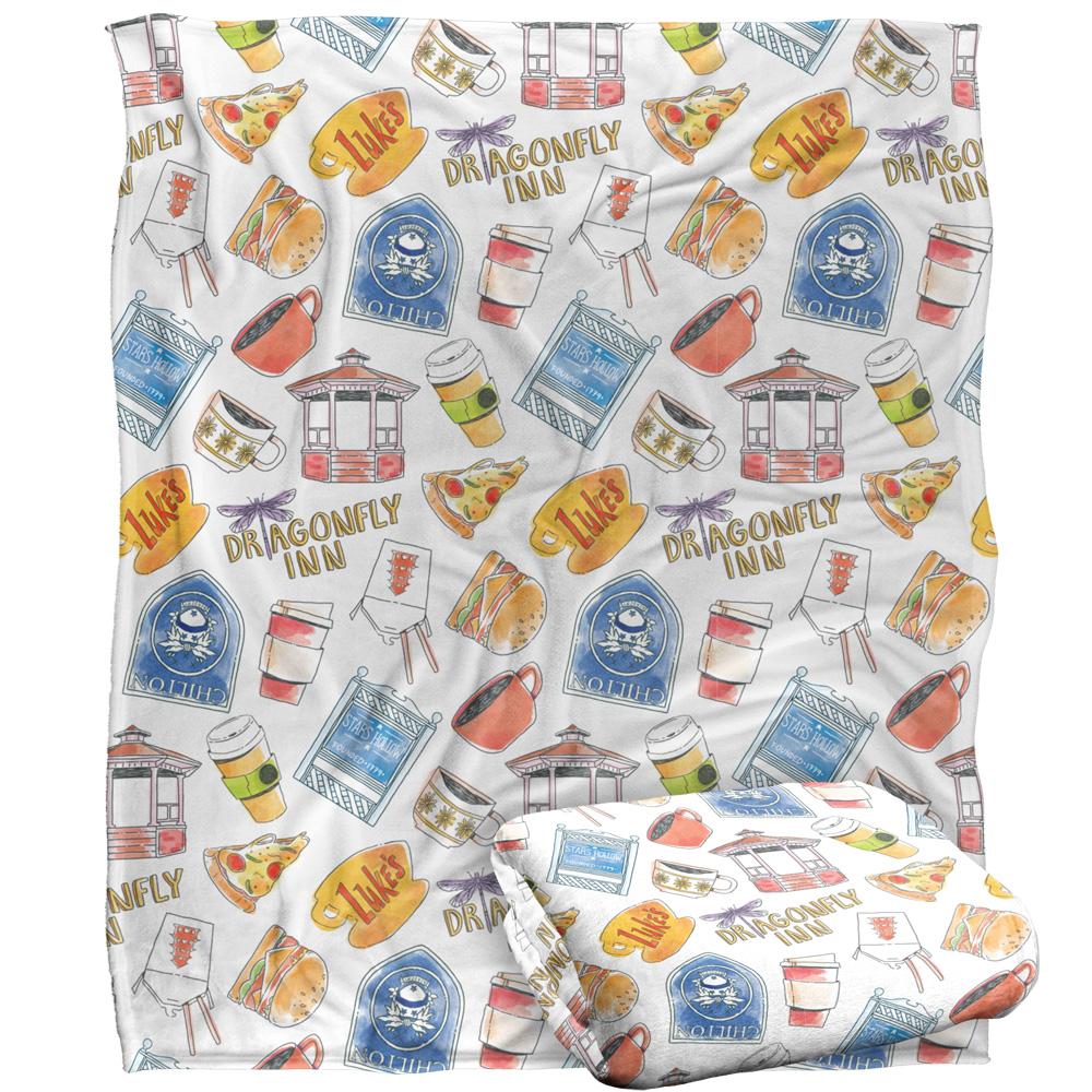Gilmore Girls Icons Blanket
