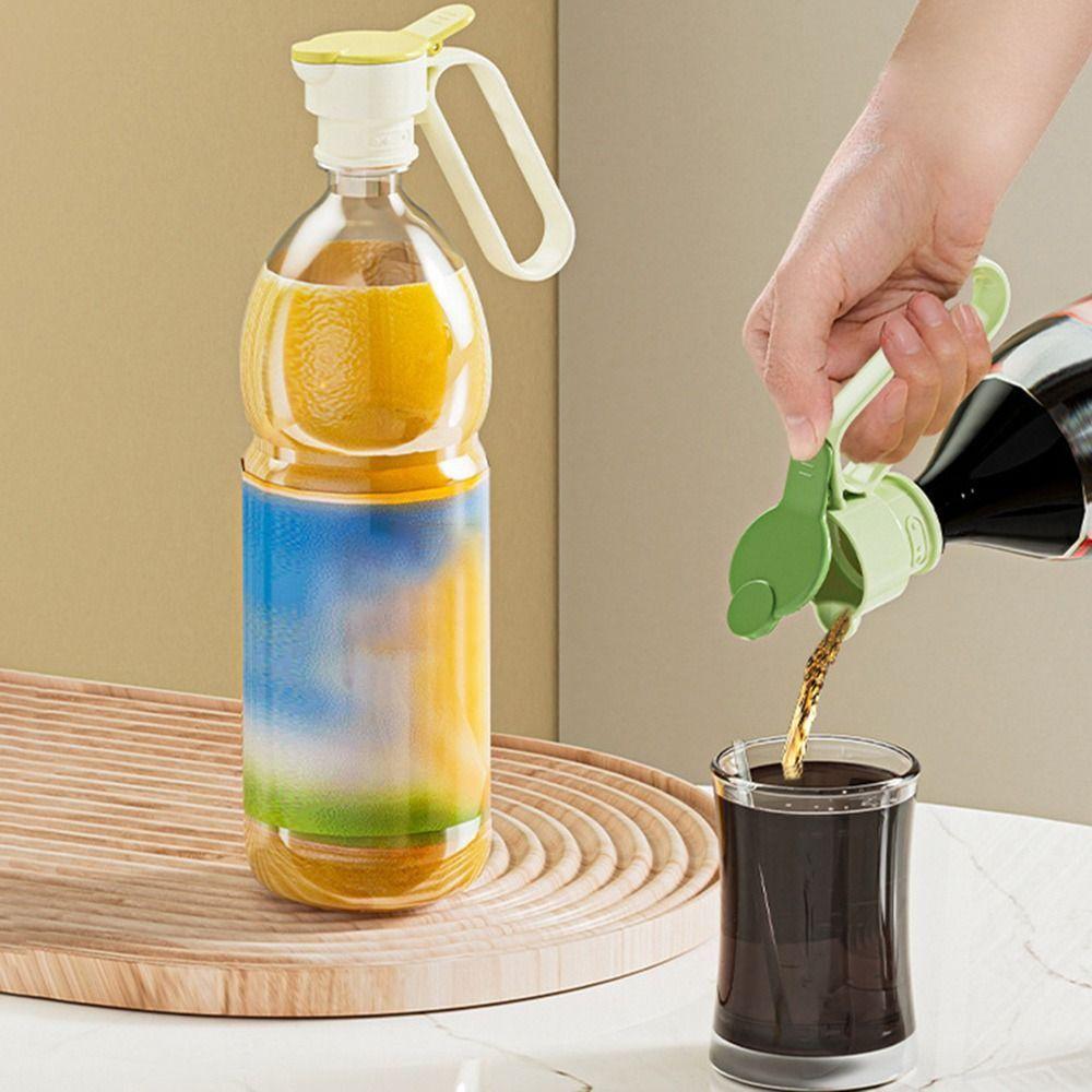 Multi Functional Oil Bottle Flow Deflector Reusable Filter Bottle Stopper  Vinegar Oil