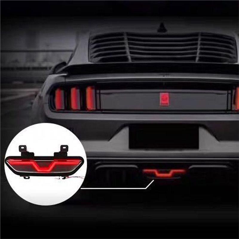 LED Backup Lamp Rear Fog Light Brake Light Rear Bumper Reflector For Ford Mustang 2015-2018 FR3Z15500A