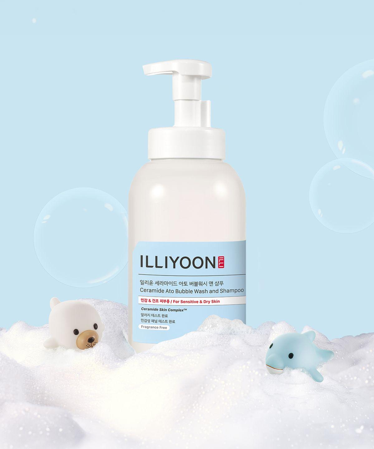 Ceramide Ato Bubble Wash & Shampoo (Large Size) 900ml