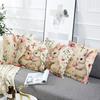 Easter Cute Bunny Print Pattern Home Decor Pillowcase Bedroom Living Room Sofa Decoration Polyester Cushion Cover with Zipper