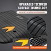 Upgraded Rubber Threshold Ramp, 3" Rise Door Ramp with 1 Channel, Natural Rubber Car Ramp with Non-Slip Textured Surface, 33069 lbs Load Capacity Curb
