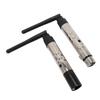 Stage Lighting Control Wireless Transmitter Receiver System 2 in 1 3 Pin with Male Female Plug