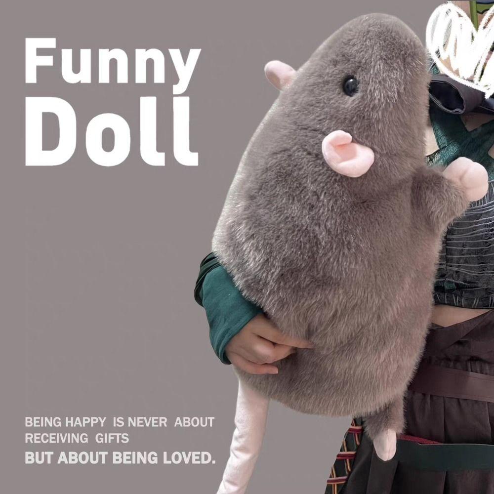 Stuffed Animal Fancy Rat Doll 20/30/50cm Mouse Plushie Doll Simulation Mouse  Doll  Kids Toy