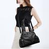 Women'S Handbag 2025 Summer Carving Decor Shoulder Bag Fashion Purse Soft Leather Large Capacity Shopping Handbags Satchel Bag Mom'S Bags