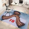 1pc Jude Bellingham Print Area Rug - Soft, Washable Non-Slip Indoor Mat, Living Room, Home Office Decorative Rug,Office Decorative