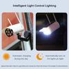 Magnetic Solar Motion Sensor Light Outdoor, 3 Modes Type-C Charging Security Lamp with Dummy Camera & Adjustable Angle
