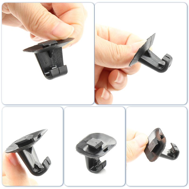 Rear Shade Curtain Handle For BMW 3 X5 X3 X6 F35 E90 E70 F25 E71 Hook Handle Buckle Sun Blind Hook Fixing Clip 51357183938