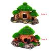 Aquarium Decorated Resin Aquarium Decoration Moss Hut Aquarium Ornamental for