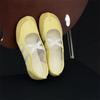 Fashion IPPEUM Tabi Sneakers Women Shoes Red Yellow 2025 New Fashion Split Toe Ballet Flats
