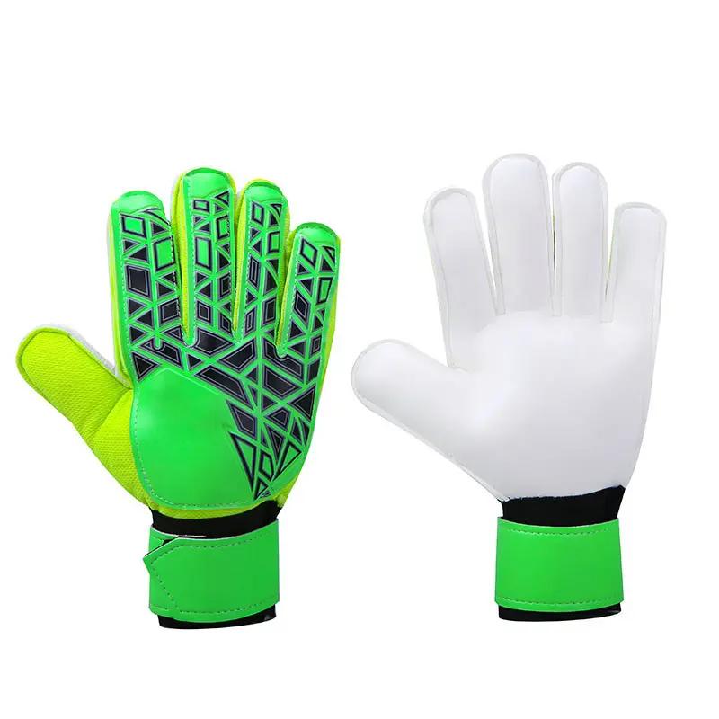 Customize logo Make Child Youth Sports Futsal goal Keeper Football Wide Receiver Goalkeeper Gloves