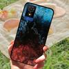 Per cover custodia TCL 501 Per TCL501 Silicone Morbido Marmo Nero Paraurti Funda Coque per TCL 501 T433D Protezione Completa 2024