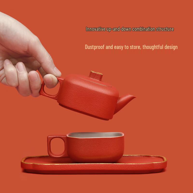 

Pertouch Sihe Ruyi Ceramic Tea Set