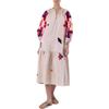 2024 New Autumn/Winter Loose Printed Casual Lantern Sleeve Dress for Women