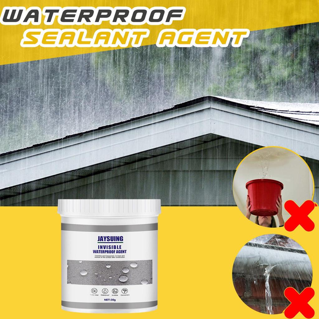 JAYSUING Clear Waterproof Leak-Stop Filler – Weather & Crack Resistant Home Coating