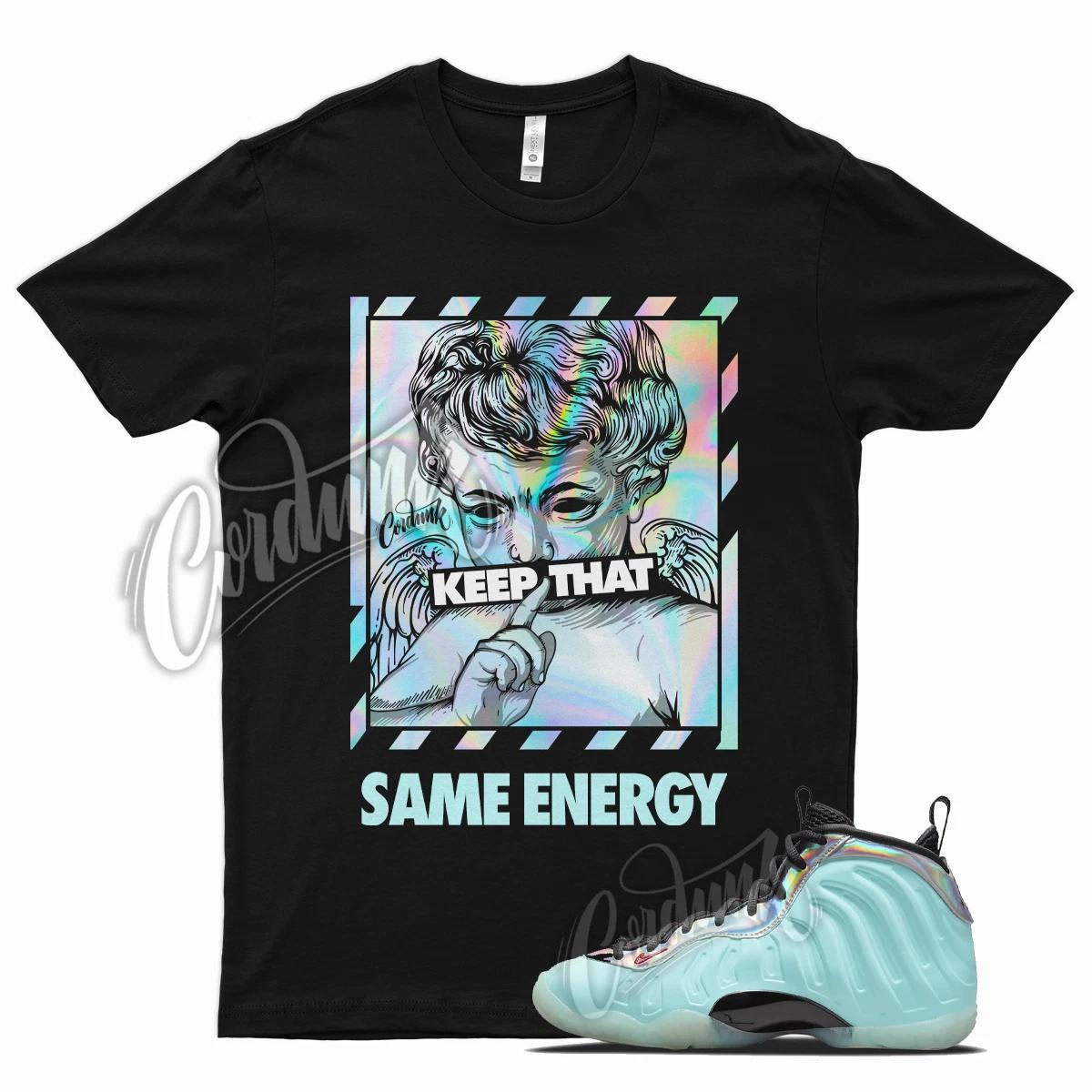 

BLK ENERGY T Shirt for Mixtape Little Posite Copa Foamposite Fusion Red 2XL