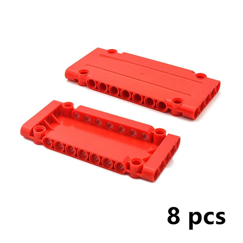 MOC Parts Brick Works With All brand Technical Parts 64782 15458 Flat Panel Plate 1x5x11 1X3X11 Mechanical Construction Bricks Car