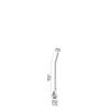 Stainless Steel Dual-Use Straw Spoon for Cocktails and Tea