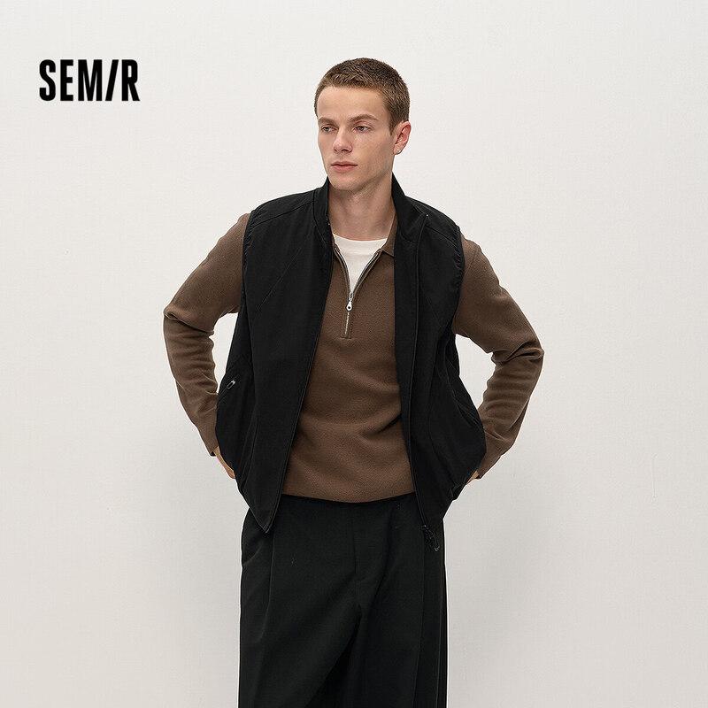 Semir Men's Water-Repellent Stand Collar Vest