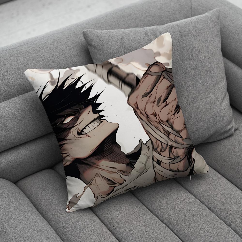 Toji Fushiguro J-Jujutsu K-Kaisen Pillow Case Soft Cushion Cases for Farmhouse Sofa Decor Home Decorations and Protector