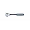 Yamashita Industrial Research Institute Koken 1/4" (6.35mm) Square Ratchet Handle (Knurled Grip), Overall Length 115mm, 2753N