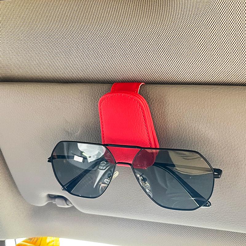 Multi-Function Car Sun Visor Sunglasses and Card Holder