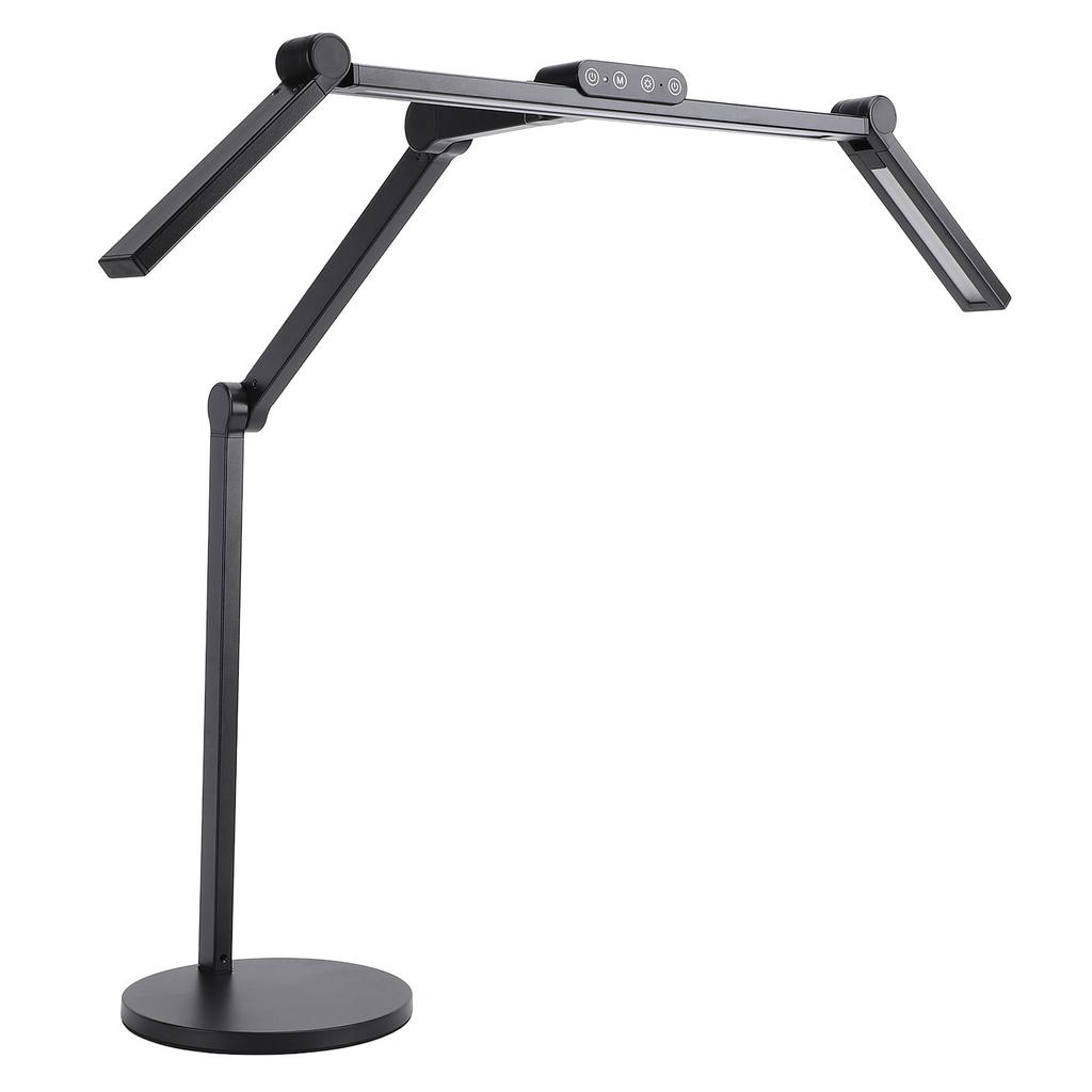 Desk Lamp Angle Adjustable 3000-6500K Stepless Dimmable Self Adaptive Eye Friendly Desktop Office