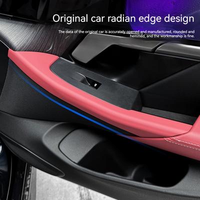 Pro BMW řady 5 G60 2025 Vnitřní klika dveří auta Ochranný kryt ABS Vnitřní ozdobné nálepky na madlo dveří Auto Styling Příslušenství