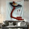 Horror Movie Characters Tapestry Tapestry Background Cloth Wallmounted Wall Covering Decoration Christmas Gift Homestay Soft Decoration Tapestry