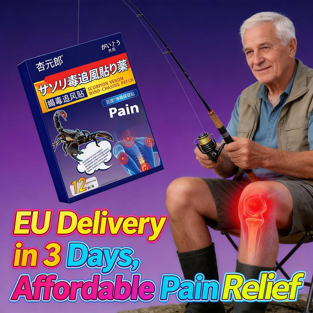 Non-Irritating Knee Soothing Patch - Natural Herbal Joint Comfort