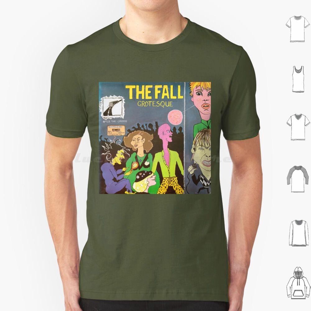 Grotesque T Shirt Big Size 100 Cotton Fall Mark Smith Grotesque Music Album Record Vinyl Band Artist
