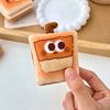 Plush Cartoon Food Refrigerator Magnet Stuffed Bread Pizza Sandwich Milk Tea Cookies Fridge Magnet Home Office Decorative Accessories