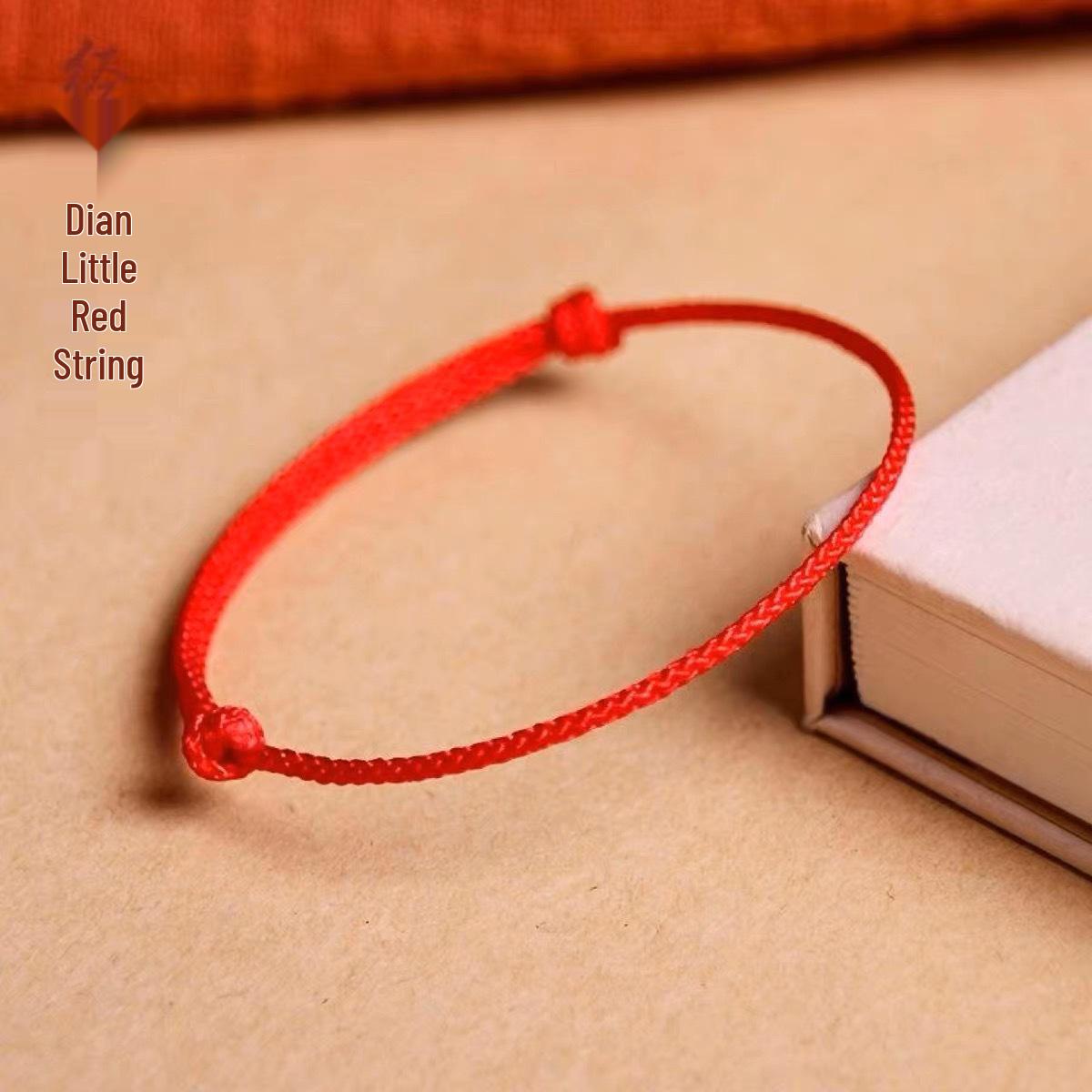 

Индивидуально упакованный браслет-амулет из красной нити для мужчин, женщин и пар – Креативная цепочка Бэньминнянь для студентов