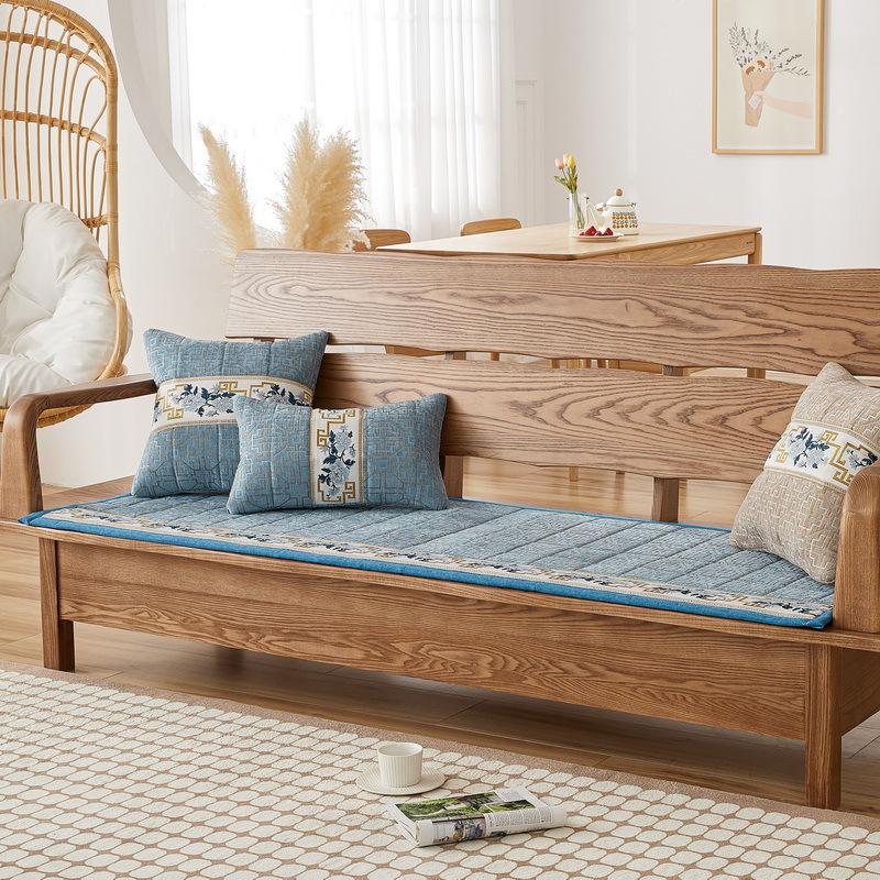 

New Chinese Seat Cushion Chenier Solid Wood Mahogany Sofa Cushion Non-Slip Cover Towel Household Mattress Thickened For All Seasons 70*150cm