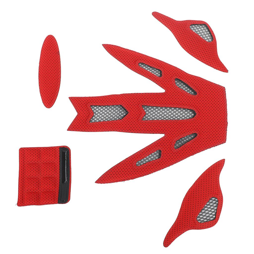 Helmet Padding Kit Sponge Shock Absorption Protective Mat for Motorcycle Bike Bicycle Riding