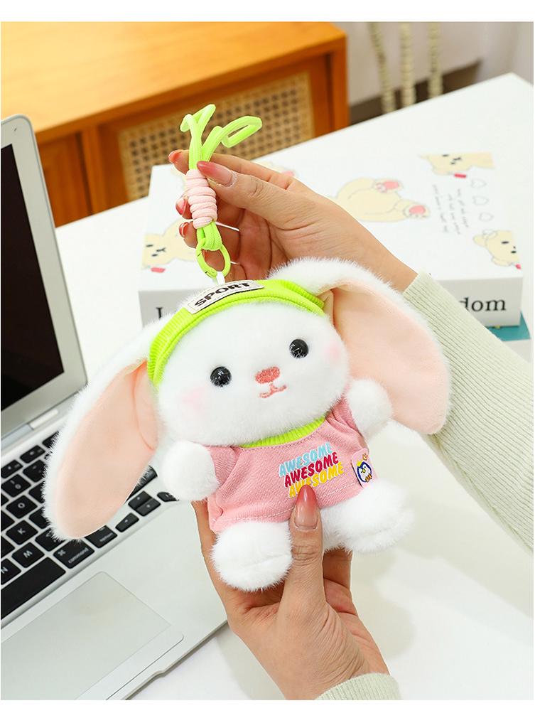 Versatile Koala Series Plush Rabbit Doll: Cute Bag Charm & Gift