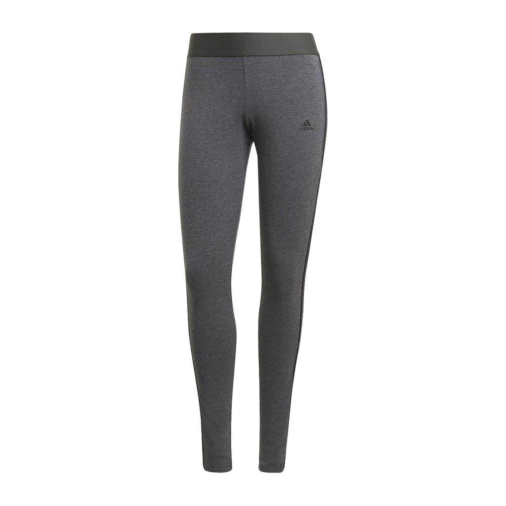 adidas Womens/Ladies Essentials Cotton Blend 3 Stripes Sport Leggings