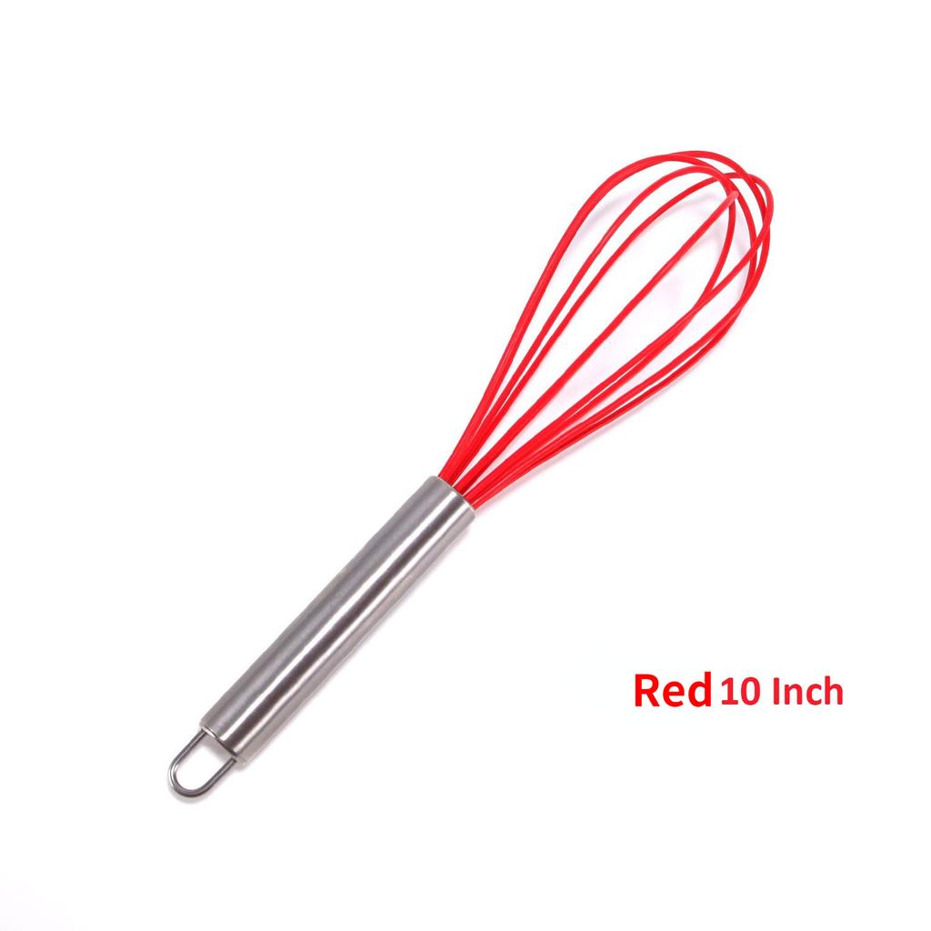 8/10/12 Inch Egg Whisk High Quality Stainless Steel Egg Whisk Kitchen Wire Balloon Whisk Milk Egg Beater Mixing Tools