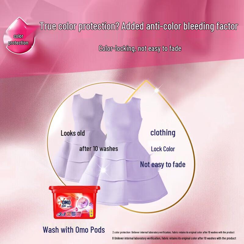 Omo Cherry Blossom Laundry Pods & Lemon Soap Bundle