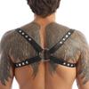 Men Sexy Lingerie Adjustable Leather Body Chest Harness Belt Punk Fancy Costume