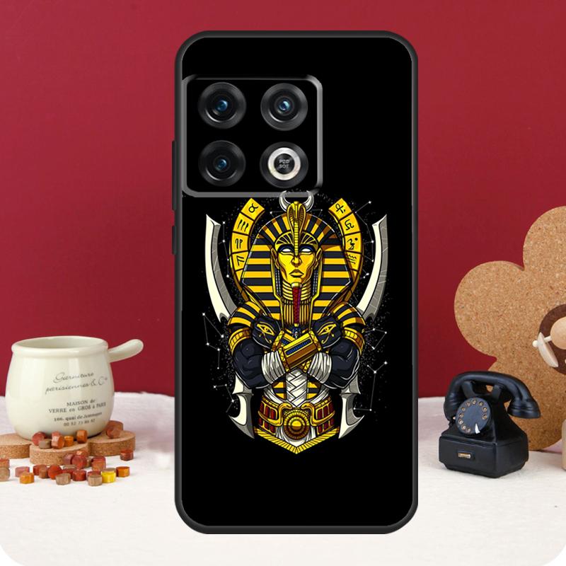 Egypt Nefertiti Anubis Ankh Cover For OnePlus Nord 4 CE 3 2 Lite N30 N20 N10 OnePlus 10T 8T 13R 12R 13 12 11 10 Pro Case