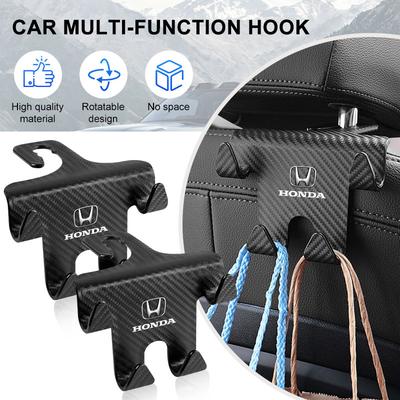 Crochet de siège arrière de voiture Rangement suspendu Support de téléphone portable Pour Civic Varadero Xl1000 Xadv 750 Forza Shadow Vt600 Accessoires auto